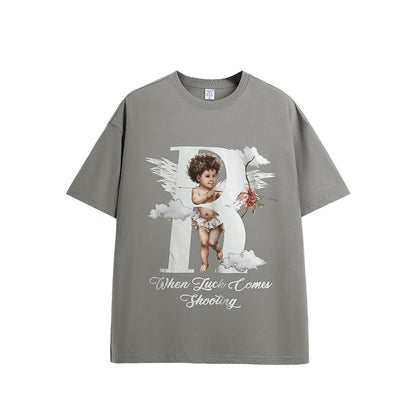 Cupid Night Luminescent Printed T-shirt