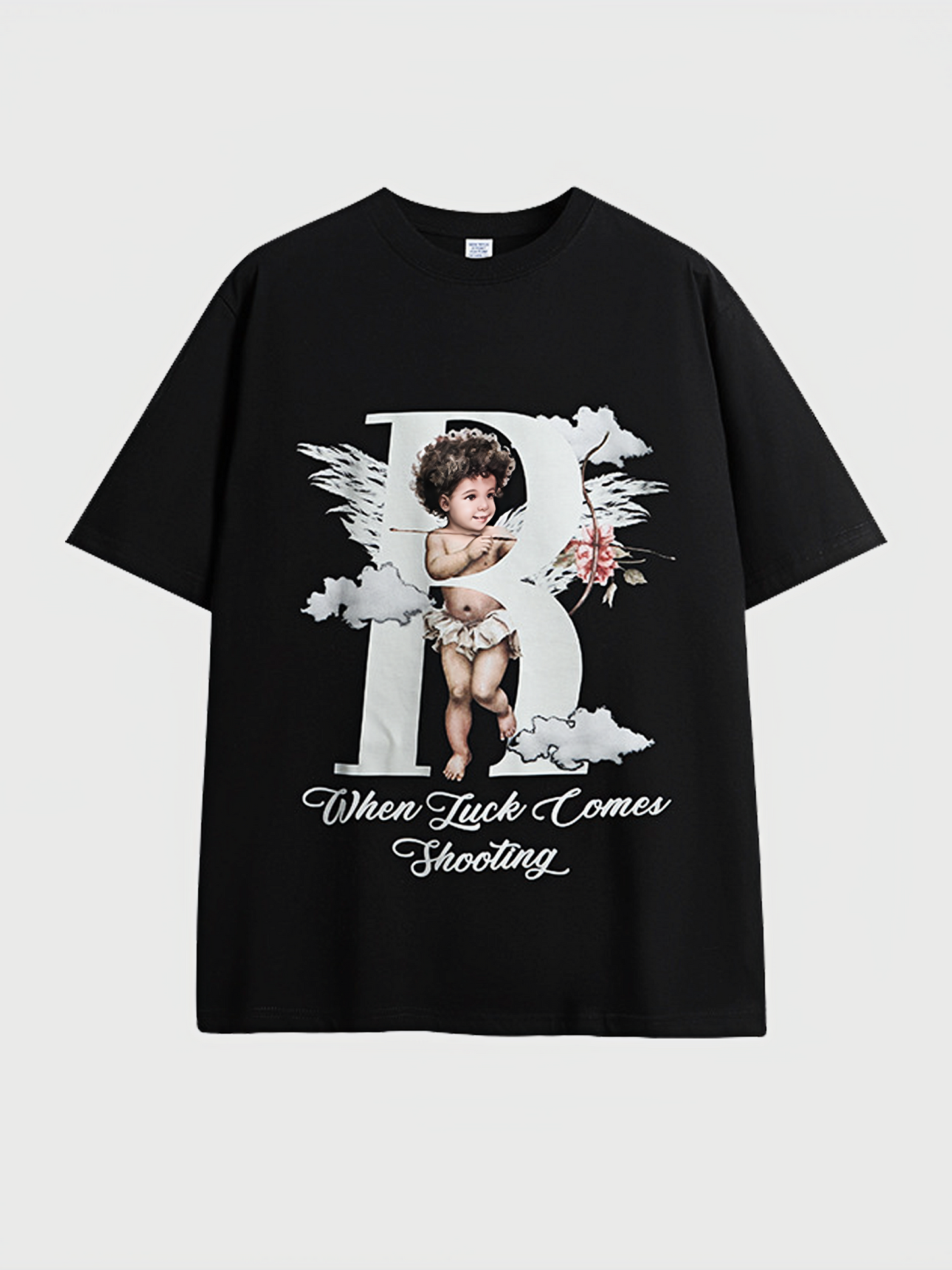 Cupid Night Luminescent Printed T-shirt